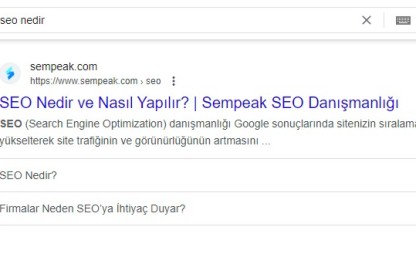 Featured Snippet Rehberi